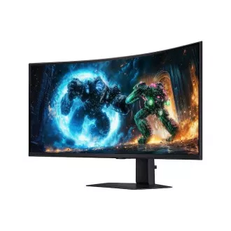 SAMSUNG MT LED LCD Monitor 40" (G75F) - Prohnutý, VA, 4K UHD, 1ms, 165hz, DP, HDMI