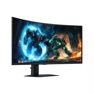 SAMSUNG MT LED LCD Monitor 40" (G75F) - Prohnutý, VA, 4K UHD, 1ms, 165hz, DP, HDMI