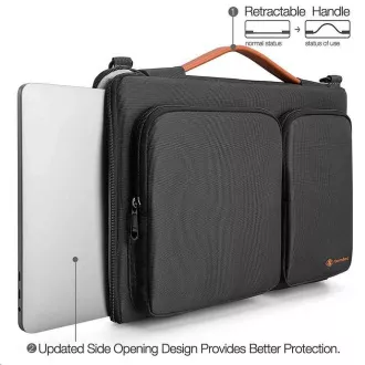 tomtoc Messenger – 16" MacBook Pro 2019, černá