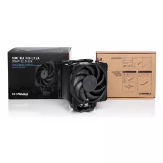 NOCTUA chladič procesoru NH-U12A chromax.black, LGA1851, AM4
