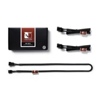 NOCTUA Prodlužovací kabely pro 4pin ventilátor NA-SEC3, 3x 60cm, černá NOCTUA Prodlužovací kabely pro 4pin ventilátor NA-SEC3, 3x 60cm, černá