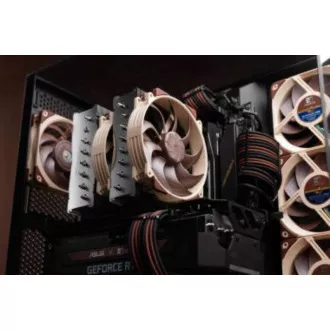 NOCTUA Chladič CPU NH-D15 G2, 2x 140mm, LGA1851, AM5, hnědá/stříbrná