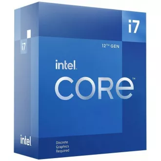 CPU INTEL Core i7-12700F, 4, 90 GHz, 25MB L3 LGA1700, BOX (bez VGA)