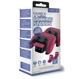 VENOM VS5010 Red PS5 Twin Docking Station VENOM VS5010 Red PS5 Twin Docking Station