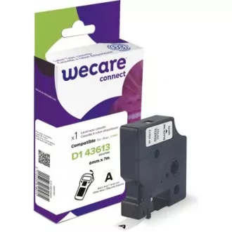 WECARE ARMOR páska pro DYMO S0720780, černá/bílá, 6mm x 7m WECARE ARMOR páska pro DYMO S0720780, černá/bílá, 6mm x 7m