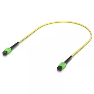 UBNT UACC-OFC-SA-MPMP-0.5M - optický patch cord MPO-12 Type B APC, Single-mode SMG657A2, 0, 5m