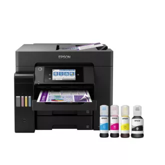 EPSON tiskárna ink EcoTank L6570, 4in1, 4800x2400dpi, A4, USB, 4-ink, Záruka 5 let po registraci zdarma EPSON tiskárna ink EcoTank L6570, 4in1, 4800x2400dpi, A4, USB, 4-ink, Záruka 5 let po registraci zdarma