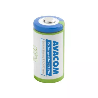 AVACOM nabíjecí fotobaterie Avacom CR123A 3V 450mAh 1.4Wh