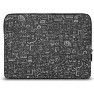 CONNECT IT Doodle pouzdro pro notebook 15.6", černá CONNECT IT Doodle pouzdro pro notebook 15.6", černá