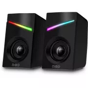 CONNECT IT Reproduktory NEO PC, RGB, USB, 3, 5mm, černé