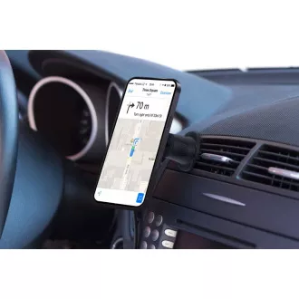 CONNECT IT InCarz MagSafe univerzální magnetická bezdrátová nabíječka do auta, černá CONNECT IT InCarz MagSafe univerzální magnetická bezdrátová nabíječka do auta, černá