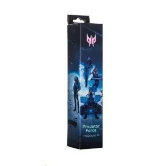 ACER Predator Gaming Mousepad M, podložka pod myš, spodní gumová protiskluzová vrstva, horní vrstva polyester s potiskem ACER Predator Gaming Mousepad M, podložka pod myš, spodní gumová protiskluzová vrstva, horní vrstva polyester s potiskem