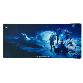 ACER Predator Gaming Mousepad XXL, podložka pod myš a klávesnici, spodní gumová protiskluzová vrstva