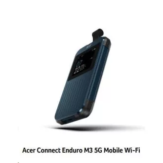 ACER Router Connect Enduro M6E, 20GB SIMO, 5G, LTE, 2.4" touch display, Wifi, NFC, USB-C, 2.4GHz, 8000mAh, White