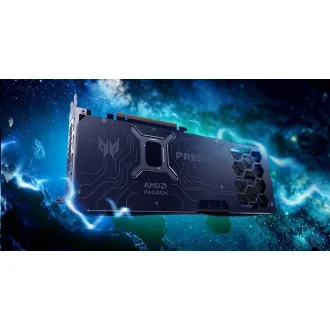 ACER Grafická karta Predator BiFrost Radeon RX 9070 OC, 16GB, 2.7 GHz