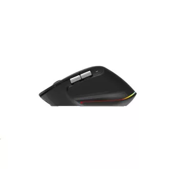 ACER bezdrátová myš Easy Fit Mouse, ergonomická, 4000dpi, 6 tlačítek, RGB, 10m dosah, USB-C, BT, Black ACER bezdrátová myš Easy Fit Mouse, ergonomická, 4000dpi, 6 tlačítek, RGB, 10m dosah, USB-C, BT, Black