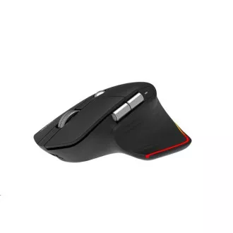ACER bezdrátová myš Easy Fit Mouse, ergonomická, 4000dpi, 6 tlačítek, RGB, 10m dosah, USB-C, BT, Black ACER bezdrátová myš Easy Fit Mouse, ergonomická, 4000dpi, 6 tlačítek, RGB, 10m dosah, USB-C, BT, Black