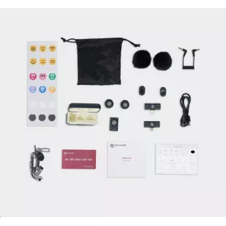 Hollyland Lark M2 Combo - Wireless Lavalier Microphone (Duo, ShineCharcoal) Hollyland Lark M2 Combo - Wireless Lavalier Microphone (Duo, ShineCharcoal)