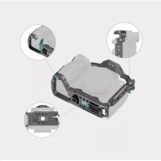 SmallRig 4481 HawkLock Quick Release Cage for Sony A 7R V / A 7 IV / A 7S III / A 1