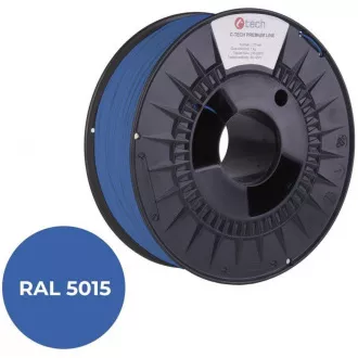 C-TECH Tisková struna (filament) PREMIUM LINE, PETG, nebeská modrá, RAL5015, 1, 75mm, 1kg C-TECH Tisková struna (filament) PREMIUM LINE, PETG, nebeská modrá, RAL5015, 1, 75mm, 1kg