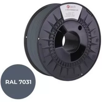 C-TECH Tisková struna (filament) PREMIUM LINE, PLA, šedomodrá, RAL7031, 1, 75mm, 1kg C-TECH Tisková struna (filament) PREMIUM LINE, PLA, šedomodrá, RAL7031, 1, 75mm, 1kg