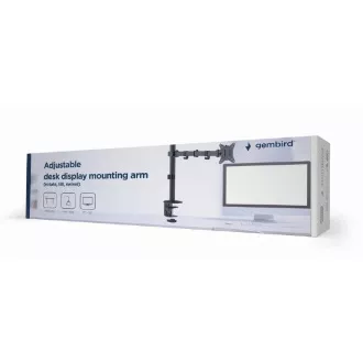 GEMBIRD Držák monitoru na stůl MA-D1-01, naklápěcí, až do 32” a 9kg, černý GEMBIRD Držák monitoru na stůl MA-D1-01, naklápěcí, až do 32” a 9kg, černý