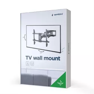 GEMBIRD Držák TV WM-80ST-02, 37"-80" (60kg), otočný a náklopný GEMBIRD Držák TV WM-80ST-02, 37"-80" (60kg), otočný a náklopný