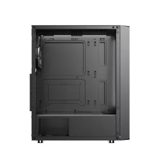1stCOOL skříň GAMER 4, Mid tower, AU, USB 3.0, USB-C, 2x120mm, průhledná bočnice, bez zdroje, černá 1stCOOL skříň GAMER 4, Mid tower, AU, USB 3.0, USB-C, 2x120mm, průhledná bočnice, bez zdroje, černá