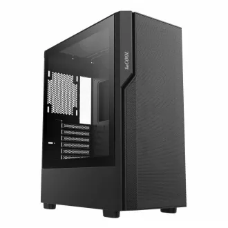 1stCOOL skříň GAMER 5, Mid tower, AU, USB 3.0, USB-C, bez zdroje, černá 1stCOOL skříň GAMER 5, Mid tower, AU, USB 3.0, USB-C, bez zdroje, černá