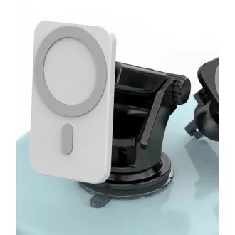 1stCOOL bezdrátová QI nabíječka 15W, magnetická, do auta, MagSafe kompatibilní, bílá 1stCOOL bezdrátová QI nabíječka 15W, magnetická, do auta, MagSafe kompatibilní, bílá