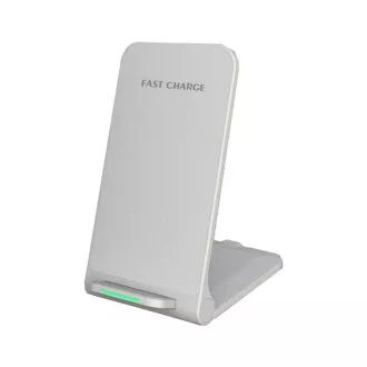 1stCOOL bezdrátová QI nabíječka H18, skládací stojánek, USB-C, bílá 1stCOOL bezdrátová QI nabíječka H18, skládací stojánek, USB-C, bílá