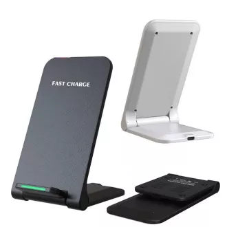 1stCOOL bezdrátová QI nabíječka H18, skládací stojánek, USB-C, bílá 1stCOOL bezdrátová QI nabíječka H18, skládací stojánek, USB-C, bílá