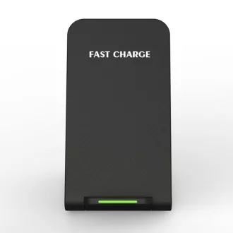 1stCOOL bezdrátová QI nabíječka H18, skládací stojánek, USB-C, černá 1stCOOL bezdrátová QI nabíječka H18, skládací stojánek, USB-C, černá