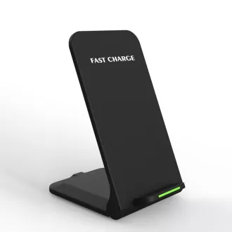 1stCOOL bezdrátová QI nabíječka H18, skládací stojánek, USB-C, černá 1stCOOL bezdrátová QI nabíječka H18, skládací stojánek, USB-C, černá