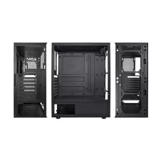 VeinX case HERMES MESH Mid Tower, ATX, 1xUSB 3.0, 2xUSB 2.0, 4x ARGB Fan, ARGB Controller, černá