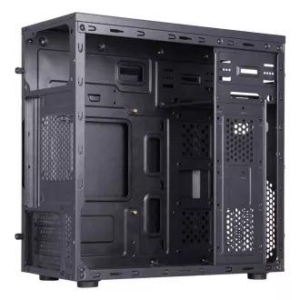 1stCOOL skříň STEP Premium, micro tower, AU, USB 3.0, USB-C, 1x 120mm + 1x 80mm Fan, černá 1stCOOL skříň STEP Premium, micro tower, AU, USB 3.0, USB-C, 1x 120mm + 1x 80mm Fan, černá