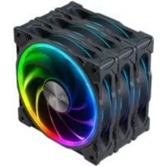 AKASA ventilátor SOHO AR, 12cm ARGB PWM fan 3pcs bundle + FLEXA FP5H AK-CBFA08-30BK + ARGB LED splitter AK-CBLD07-50BK AKASA ventilátor SOHO AR, 12cm ARGB PWM fan 3pcs bundle + FLEXA FP5H AK-CBFA08-30BK + ARGB LED splitter AK-CBLD07-50BK