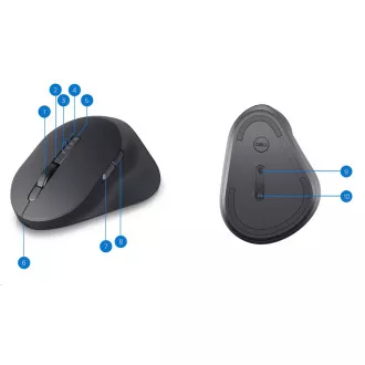DELL MYŠ Premier Rechargeable Mouse - MS900 DELL MYŠ Premier Rechargeable Mouse - MS900