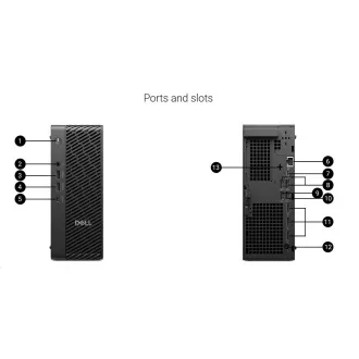 DELL PC Pro Max Micro FCM2250/TPM/U7-265/16GB/1TSSD/Nvidia A1000/280W/WLAN/vPro/Kb/Mouse/W11 Pro/3Y PS NBD DELL PC Pro Max Micro FCM2250/TPM/U7-265/16GB/1TSSD/Nvidia A1000/280W/WLAN/vPro/Kb/Mouse/W11 Pro/3Y PS NBD