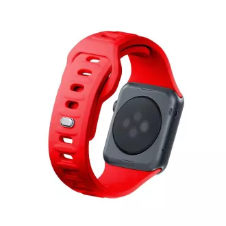 3mk řemínek Watch Strap pro Apple 38/40/41 mm Red 3mk řemínek Watch Strap pro Apple 38/40/41 mm Red