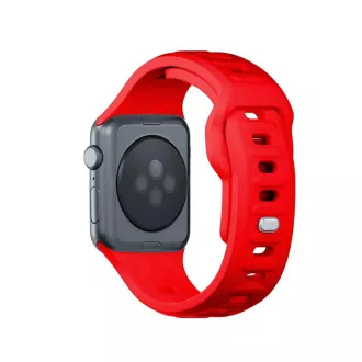 3mk řemínek Watch Strap pro Apple 38/40/41 mm Red 3mk řemínek Watch Strap pro Apple 38/40/41 mm Red