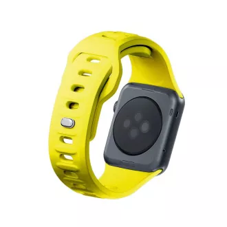 3mk řemínek Watch Strap pro Apple 38/40/41 mm Yellow 3mk řemínek Watch Strap pro Apple 38/40/41 mm Yellow