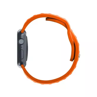 3mk řemínek Watch Strap pro Apple 42/44/45/49 mm Orange
