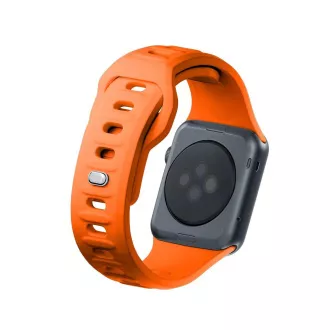 3mk řemínek Watch Strap pro Apple 42/44/45/49 mm Orange