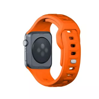 3mk řemínek Watch Strap pro Apple 42/44/45/49 mm Orange