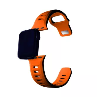 3mk řemínek Watch Strap pro Apple 42/44/45/49 mm Orange