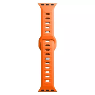 3mk řemínek Watch Strap pro Apple 42/44/45/49 mm Orange
