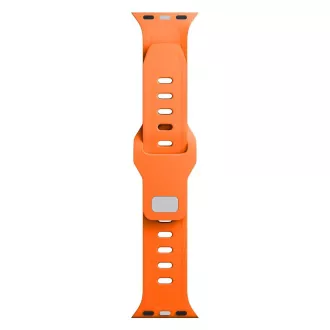 3mk řemínek Watch Strap pro Apple 42/44/45/49 mm Orange