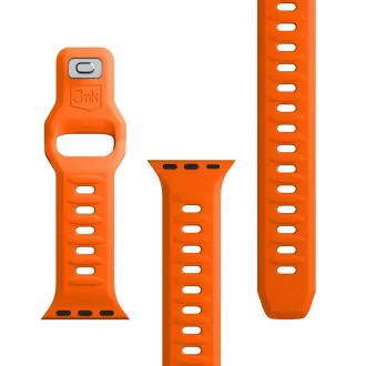 3mk řemínek Watch Strap pro Apple 42/44/45/49 mm Orange