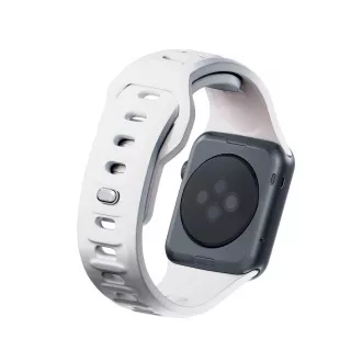 3mk řemínek Watch Strap pro Apple 42/44/45/49 mm White 3mk řemínek Watch Strap pro Apple 42/44/45/49 mm White